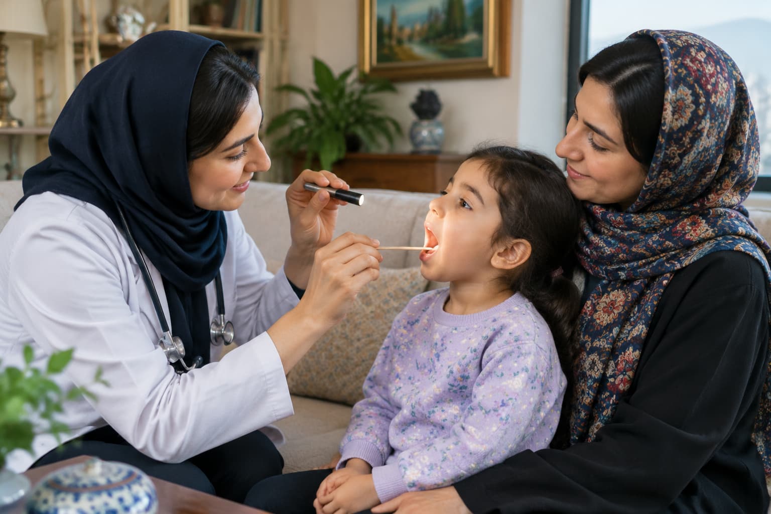ویزیت متخصص گوش، حلق و بینی در منزل